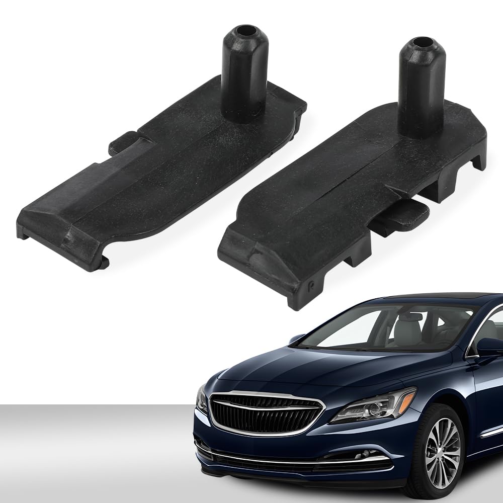 G-PLUS Upper Radiator Insulator Mount Bracket 2pcs Compatible with Chevy Malibu 2016-2022/Fits Buick Lacrosse 2017-2019 23336339 23336340