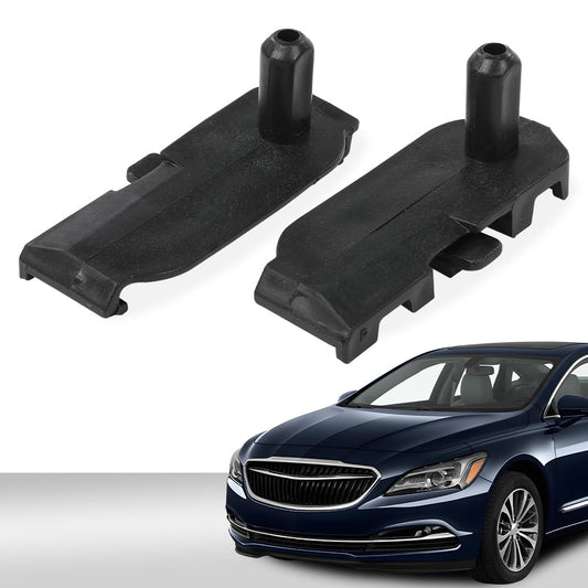 G-PLUS Upper Radiator Insulator Mount Bracket 2pcs Compatible with Chevy Malibu 2016-2022/Fits Buick Lacrosse 2017-2019 23336339 23336340