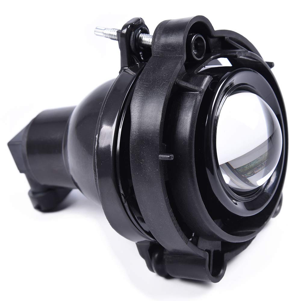 G-PLUS Fog Lights Compatible with Chevy Equinox Impala Malibu Monte Carlo Traverse/Compatible with Buick Allure Rainier Enclave Lucerne Projector Driving Fog Lamp Assembly GM2593157 10335108