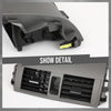 G-PLUS Dash Center A/C Air Vent Upper Bezel Trim, Compatible with Toyota Corolla 2008-2013 Replace 55670-02160, 55663-02060, 55435-02220, 55436-02180 Dashboard AC Air Vent Panel Trim Outlet