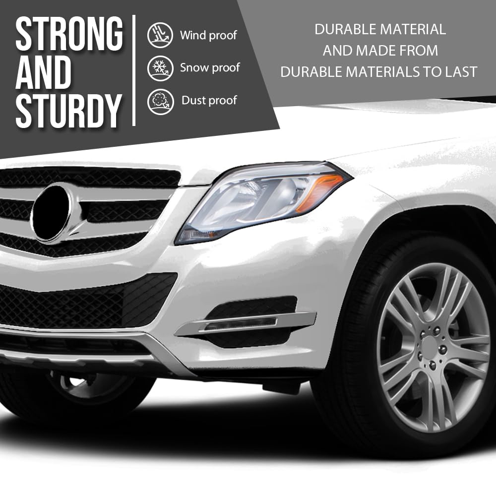 G-PLUS Undercar Shield Engine Splash Shield Front Lower Compatible with Benz GLK250 2013 2014 2015, Fit Benz GLK350 2010 2011 2012 2013 2014 2015 MB1228157, 2045201523 Black