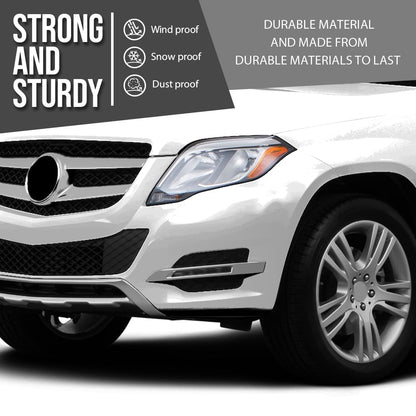 G-PLUS Undercar Shield Engine Splash Shield Front Lower Compatible with Benz GLK250 2013 2014 2015, Fit Benz GLK350 2010 2011 2012 2013 2014 2015 MB1228157, 2045201523 Black