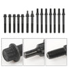 G-PLUS Head Gasket Set Bolts Compatible with Jeep Cherokee 1999-2001 /Fit Jeep Grand Cherokee 1999-2003 /Fit Jeep TJ Wrangler 1999-2003 4.0L 242CID L6 OHV HS9076PT-4, ES71102