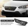 G-PLUS Front Bumper Grille Grill Dark Grey & Black Trim Compatible with Subaru Crosstrek 2021-2023 J1010FL320