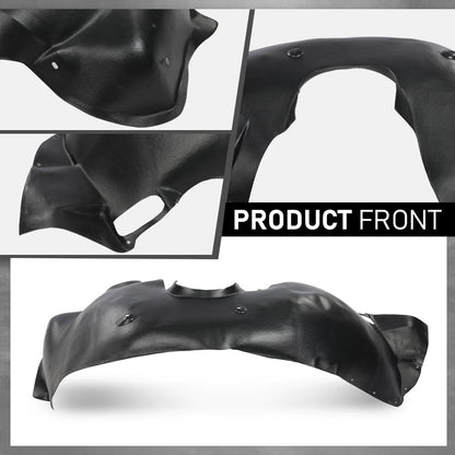 G-PLUS Fender Liner Front Right Compatible with Chevy Camaro 2014-2015 Black 1Pc 22829468, GM1249251