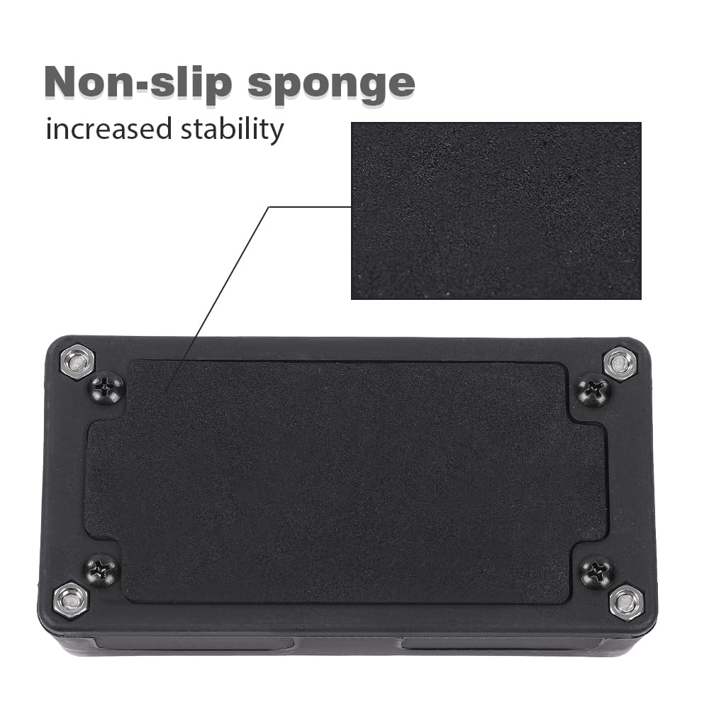 G-PLUS Nylon 30 Fiberglass Black Distribution Box 12 Terminal Ground Power Distribution Junction Block Kit 12V 100A