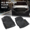 G-PLUS Cargo Liner Compatible with Ford F150 Super Crew 2015-2025(Fit 22-24 Lightning Models) All Weather Full Cover Protection Front Row TPE Floor Liners Accessories 2PCS