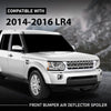 G-PLUS Front Bumper Air Deflector Spoiler Compatible with Discovery LR4 2014-2016 LR051328, LR051327