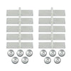 G-PLUS 1/2"-2-1/2" Compatible with Ford Body Fender Door Belt Trim Molding Push Clips 10pcs