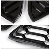 G-PLUS Front Bumper Lower Grill 3pcs Compatible with Ford Focus S/SE 2012-2014 Honeycomb Mesh Front Bumper Grille