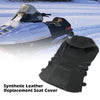 G-PLUS Snowmobiles Seat Cover Compatible with Polaris Indy XC500/600/700 1996-2003 Seat Protector Replacement (Black Synthetic Leather)