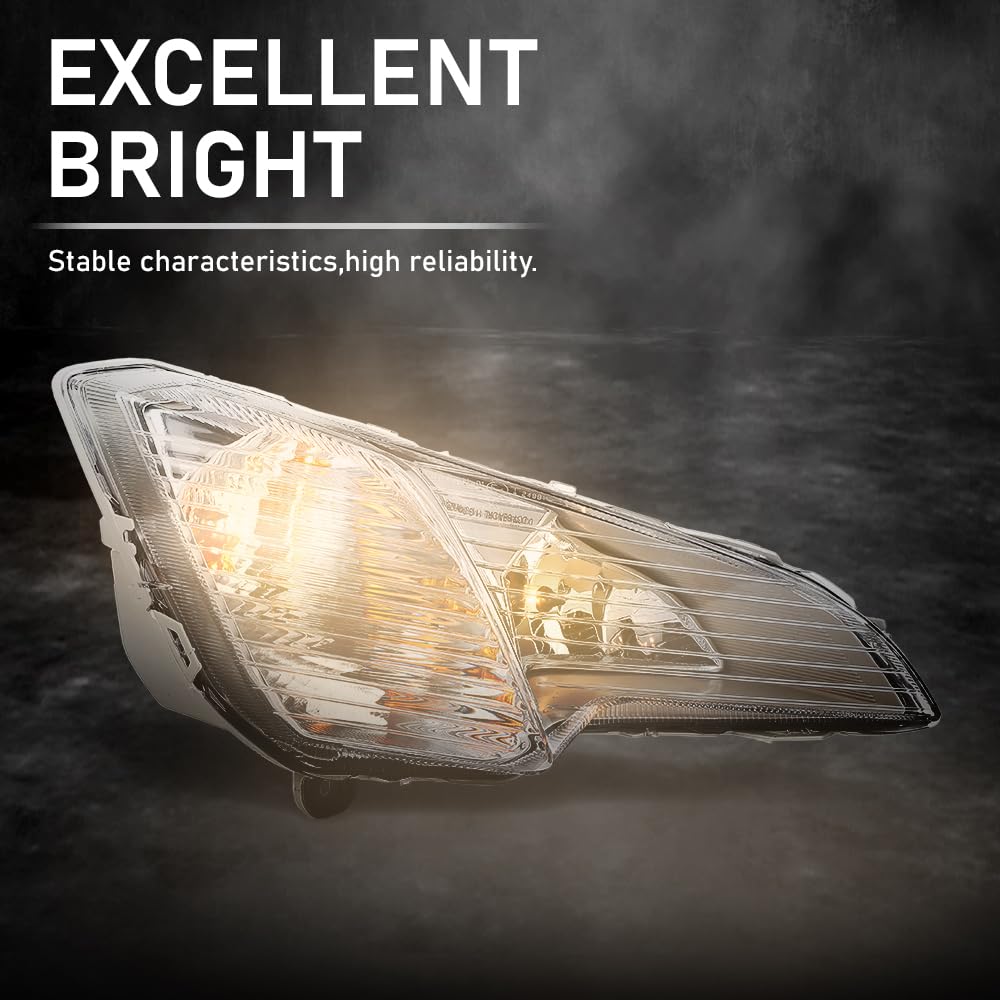 G-PLUS Front Right Fog Light Lamps Assembly, Compatible with Ford Ecosport 2018-2021, Passenger Side