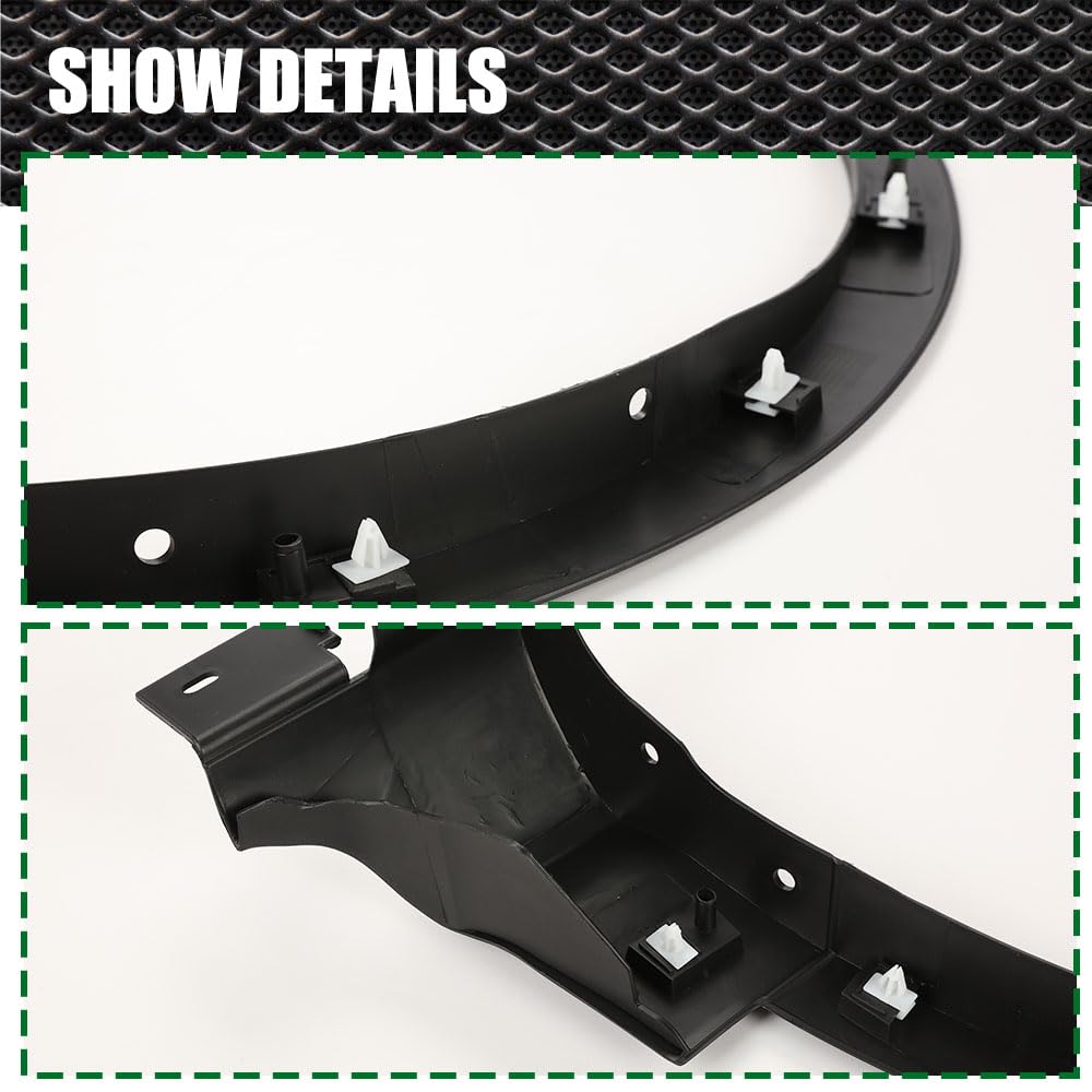 G-PLUS Front Left Fender Flare Compatible with Ford Escape 2013-2017, Wheel Opening Molding Arch Trim, CJ5Z-16268-AB, Factory Style