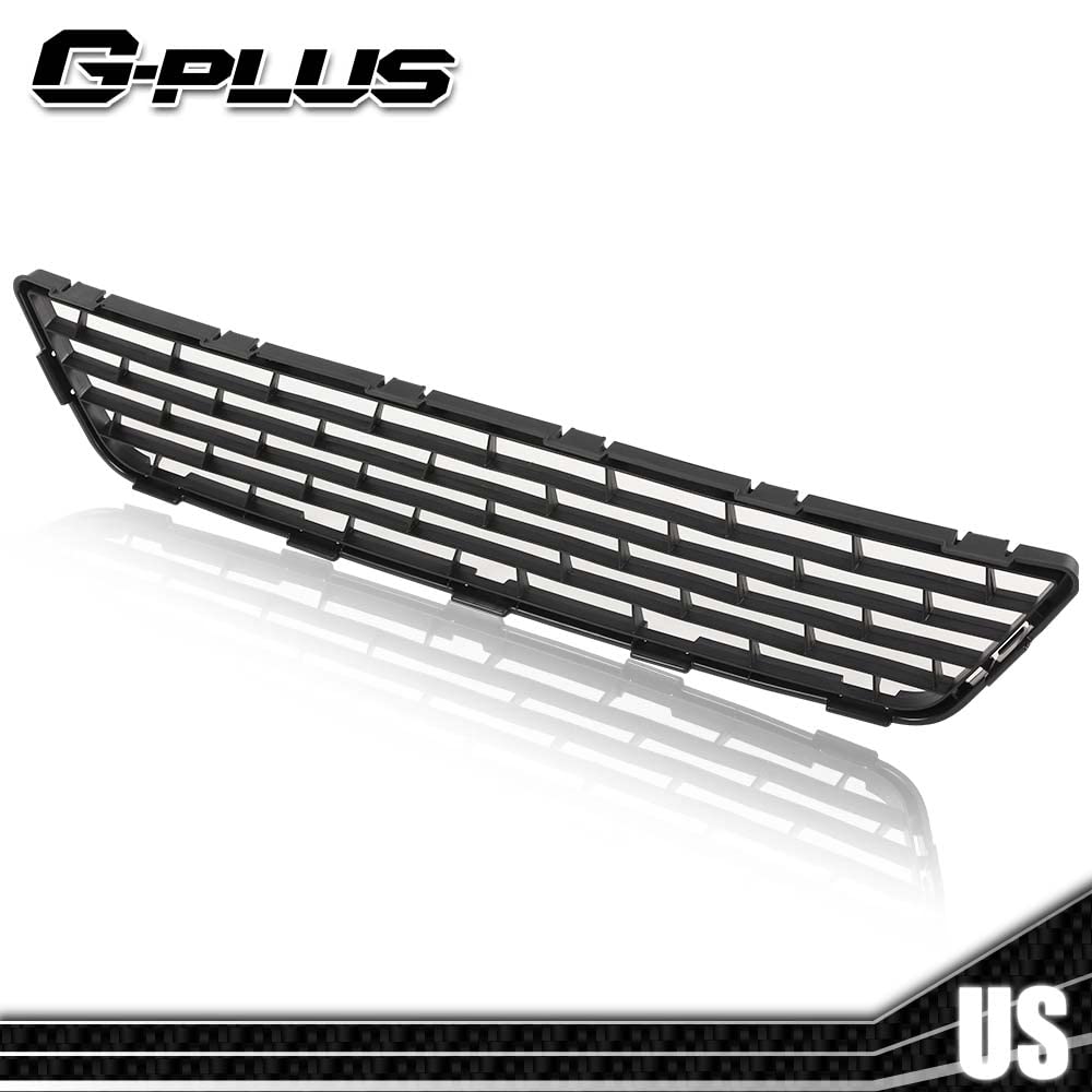 G-PLUS Front Bumper Lower Grille Black Compatible with Nissan Sentra 1.8l 2013 2014 2015 62254-3SH0A