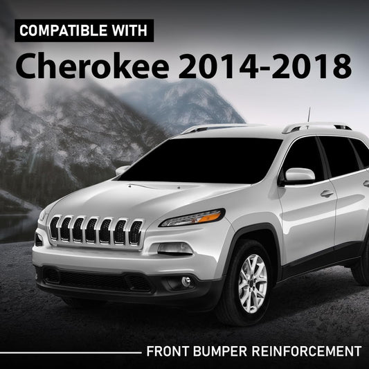 G-PLUS Front Bumper Reinforcement Compatible with Jeep Cherokee 2014-2018 Aluminum 68096072AB
