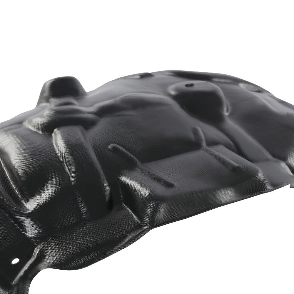 G-PLUS New Front Driver & Passenger Side Fender Liner Set Compatible with 2009-2018 Dodge Ram R1500 68110686AE, 68110687AE CH1249152, CH1248152 Black Pair