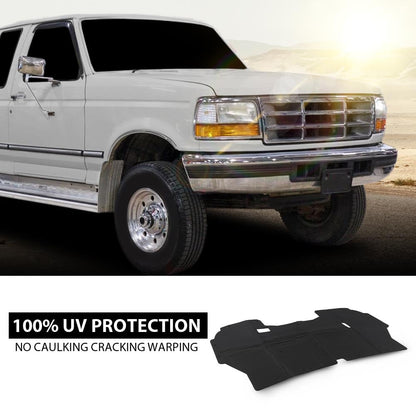 G-PLUS Hood Insulation Pad Truck Under w/Clips Compatible with Ford F150 1992-1996/Fit Ford F250 F350 1992-1997