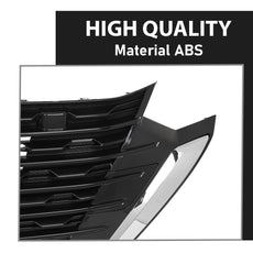 G-PLUS Front Upper Bumper Grille for Nissan Sentra 2024-2025 Close-up View
