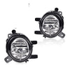 G-PLUS Pair Front Bumper Fog Lights Compatible with 2012-2014 BMW 328i xDrive sedan BM2592142 / BM2593142 Fog Lamp Accessories neblineros para autos delantero faros antiniebla