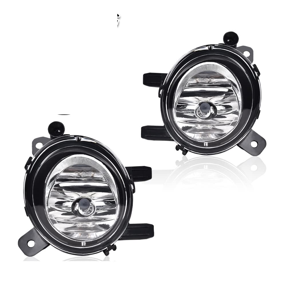 G-PLUS Pair Front Bumper Fog Lights Compatible with 2012-2014 BMW 328i xDrive sedan BM2592142 / BM2593142 Fog Lamp Accessories neblineros para autos delantero faros antiniebla