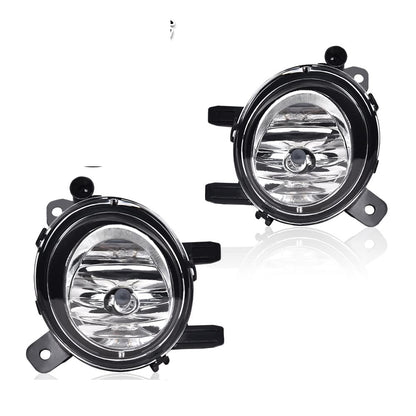 G-PLUS Pair Front Bumper Fog Lights Compatible with 2012-2014 BMW 328i xDrive sedan BM2592142 / BM2593142 Fog Lamp Accessories neblineros para autos delantero faros antiniebla