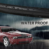 G-PLUS Rubber Bumper Hood Seal & Rivets Compatible with Dodge Challenger 2008-2022 Black PVC 68051392AB, 68051392AA