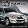 G-PLUS LED Right Fog Light DRL Daytime Running Lamps, Compatible with W204 X204 W216 W218 W221 W251 2008-2014, RH Passengerr Side, 2218201856, A2218201856