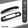 G-PLUS Front Lower Grille & Bumper Grill Bezel Compatible with Jeep Grand Cherokee 2017-2022 Black 5ZM53SZ0AA