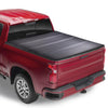 G-PLUS T4 Four-Fold Hard Lock 8Ft Truck Tonneau Cover Replacement for Chevy GMC Silverado Sierra 2014-2018 | 8'Long Bed Black