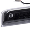 G-PLUS High Mount LED 3rd Brake Light Compatible with 2014 2015 2016 2017 2018 Chevy Silverado GMC Sierra Rear Tail Cargo Lamp Waterproof Black Housing Clear Lens