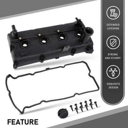 G-PLUS Engine Valve Cover w/Gasket Compatible with Nissan Frontier 2.5L 2005-2019 13264EA000