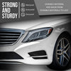 G-PLUS Headlight Lens Cover Compatible with Benz W222 S-Class 2014 2015 2016 2017 Left & Right Front Headlamp Lens Cover Clear