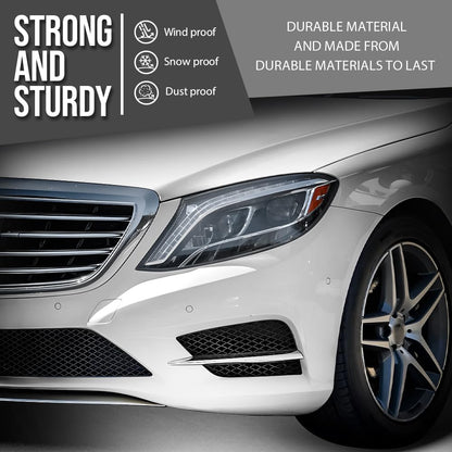G-PLUS Headlight Lens Cover Compatible with Benz W222 S-Class 2014 2015 2016 2017 Left Side Front Headlamp Lens Cover Clear