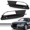 G-PLUS Front Bumper Lower Fog Light Grille Cover Grill Panel Pair Compatible with Audi A5 2012-2016/Fits Audi A5 Quattro 2012-2016/ Not fit for S5/ RS5/ A5 S-Line