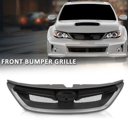 G-PLUS Front Bumper Grille Assembly Compatible with Subaru Impreza WRX 2011-2014 91121FG100