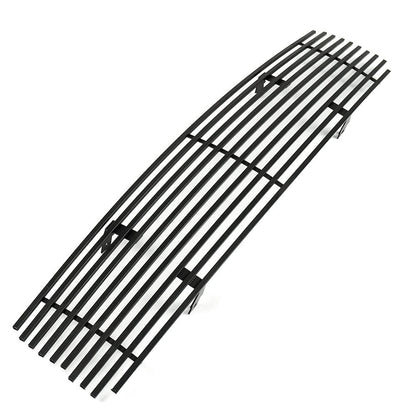 G-PLUS Front Upper Bumper Chrome Billet Grille Insert Compatible With Nissan Maxima 2009 2010 2011 2012 2013 2014 (Black)