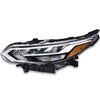 G-PLUS Headlights Assembly, Compatible with 2020-2021 Nissan Sentra Left Bumper Headlamp, Clear Lens Black Housing Amber ReflectorBumper Headlamps