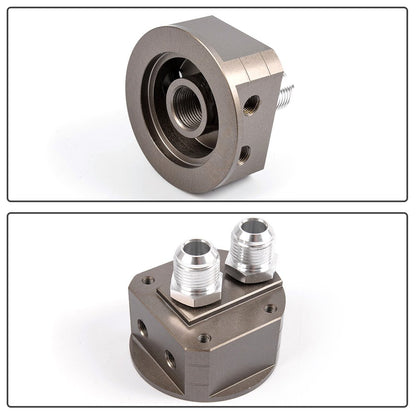 Oil Wedge Block Adaptor Replacement For NISSAN 240SX 200SX SR20DET S13 S14 S15