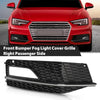 G-PLUS Fog Light Lamp Chrome Cover Bezel Left Side Compatible with Audi A4 S-line S4 2013-2015/ Only fit for S-line bumpers/Not fit Standard bumpers 8K0807681L, 8K0807681N