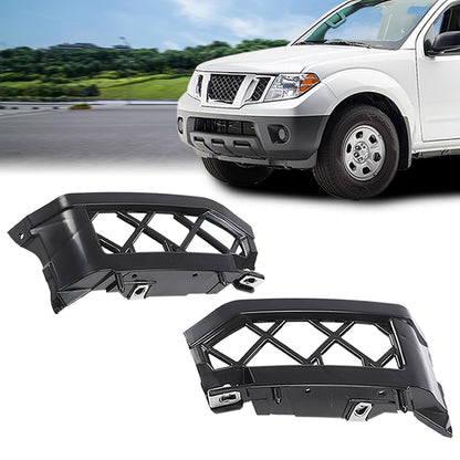G-PLUS Front Left & Right Side 1pair Bumper Brackets Compatible with 2005-2021 Nissan Frontier/Compatible with 2005-2012 Nissan Pathfinder NI1043115, NI1042115