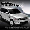 G-PLUS Front Right Door Outside Lower Moulding Compatible with Range Rover Sport 2010-2013