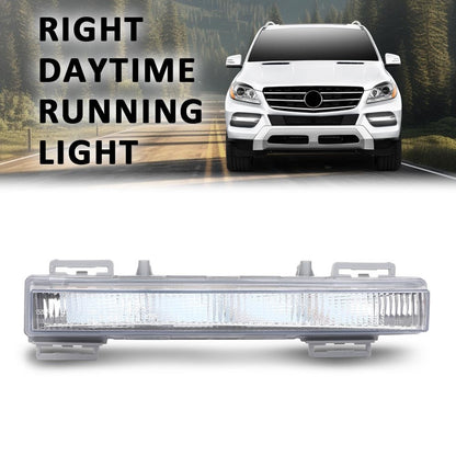 G-PLUS Right Daytime Running Light, Compatible with Benz W166 ML350 ML550 ML63AMG 2012-2015, Fit Benz W166 ML500 X204 GLK250 GLK350 2013-2015, Passenger Side, 2049065501, A2049065501