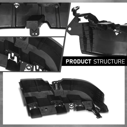 G-PLUS Bumper End Support Right Compatible with Ford Mustang 2018-2023 JR3Z17C947A, JR3Z-17C947-A Black