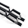 G-PLUS Front Upper Chrome Grille Insert Snap On Compatible with Chevy Silverado 1500 2016 2017 2018
