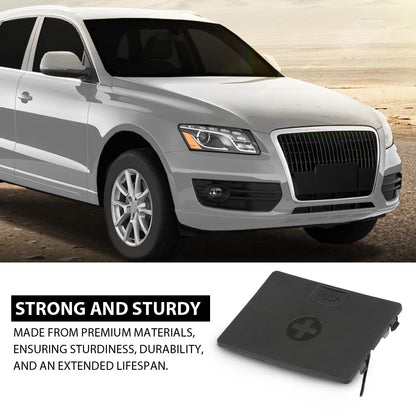 G-PLUS Front Grille Cover Panel Black, Compatible with Audi Q5 2009-2017/ SQ5 2014-2017, 8R1819424