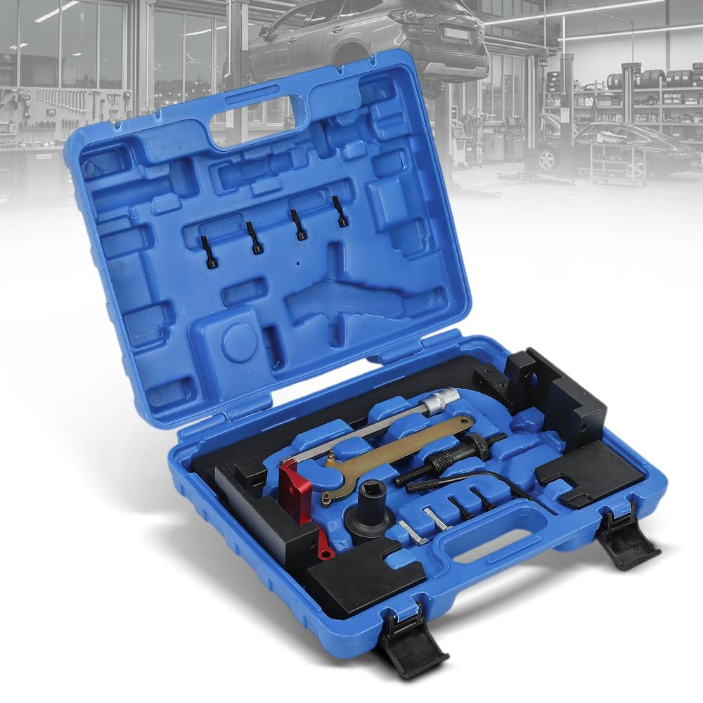G-PLUS Timing Tool Locking Setting Compatible with BMW M240i 740i 320i Mimi Cooper B38 B48 B58 45 Steel Black
