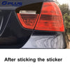 G-PLUS Tail Light Tint Film Compatible with BMW E90 3 Series Sedan 2006-2008 Taillight Vinyl Tint Film Precut Overlay Black Tail Light Wrap Cover