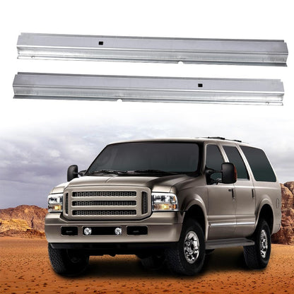 G-PLUS Rear Rocker Panels Compatible With Excursion 2000 2001 2002 2003 2004 2005 Drivers & Passengers Sides Silver