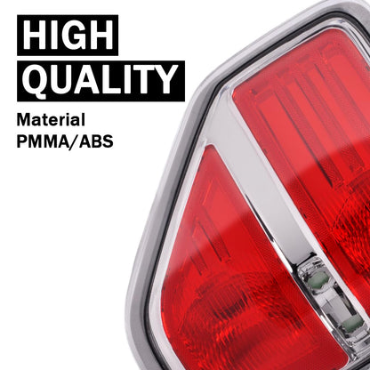 G-PLUS Tail Lights Left Rear Compatible with Ford F150 2/4 Door 2009-2014 (Not Fit Flareside Models,Not Fit Ogriginal Model w/LED Tail Lamp) Brake Tail Lamps luces traseras, faros traserosAssembly