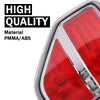 G-PLUS Rear Tail Lights Compatible With 2009-2014 Ford F150 2/4 Door (Not Fit Flareside Models,Not Fit Ogriginal Model with LED Tail Lamp) Brake Lamps Left Side luces traseras, faros traserosAssembly